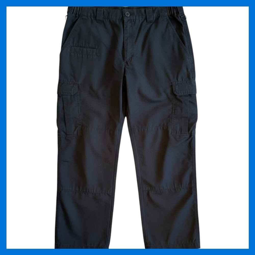 Galls's Black Cargo Pants Utility Work Casual Outdoor Hiking Everyday